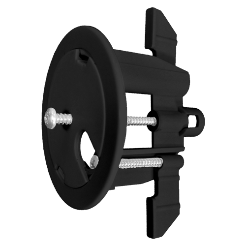 Speedport™ 2" Diameter Thru Hole with Screw Cap, Black (Individual Packaging)