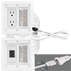 Power Jumper IC™- HDTV Power Kit, 15', white