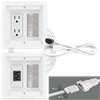 Power Jumper IC™- HDTV Power Kit, 5', white